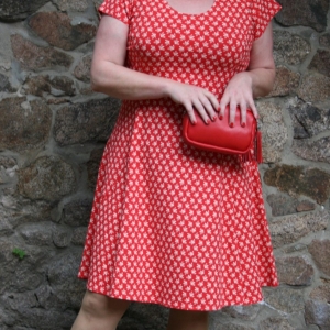 STERNO rot kurz Kleid 894 727