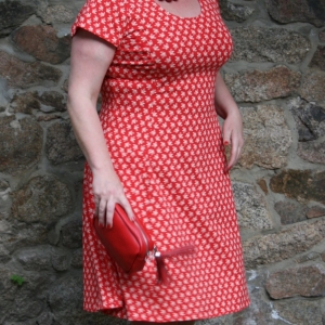STERNO rot kurz Kleid 894 727