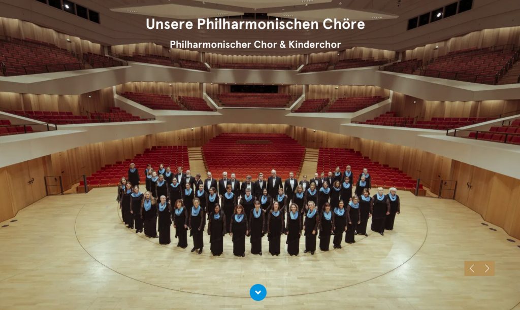 Unsere Philharmonischen Chöre, Philharmonie Dresden