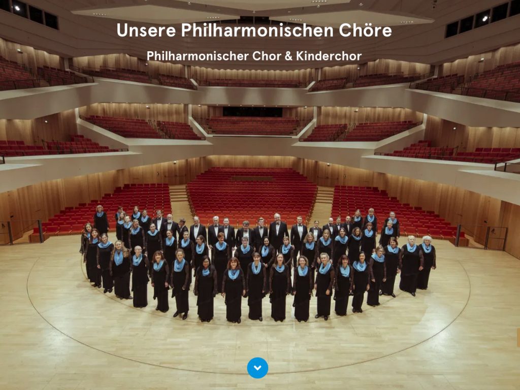 Unsere Philharmonischen Chöre, Philharmonie Dresden