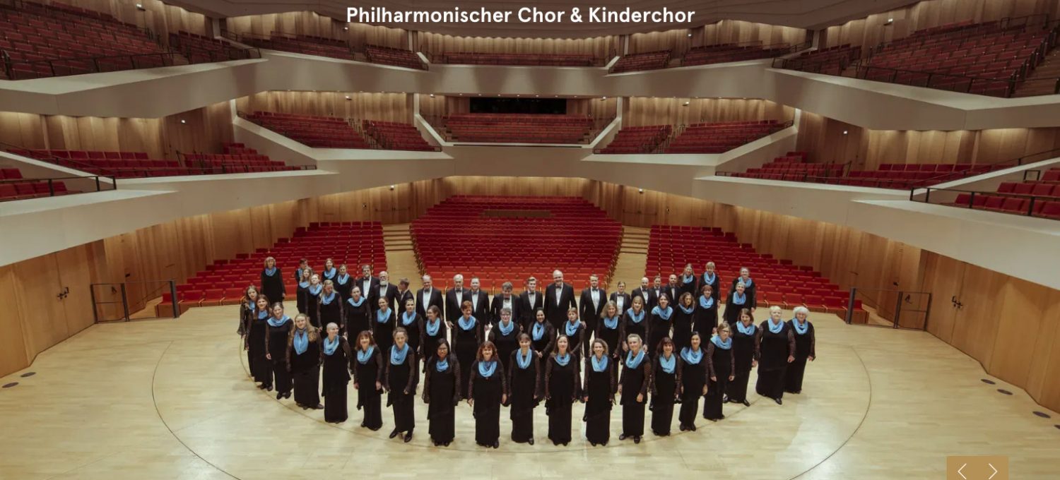 Unsere Philharmonischen Chöre, Philharmonie Dresden